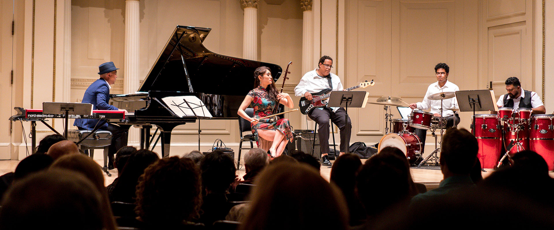 Dongfeng Liu performing at Carnegie Hall